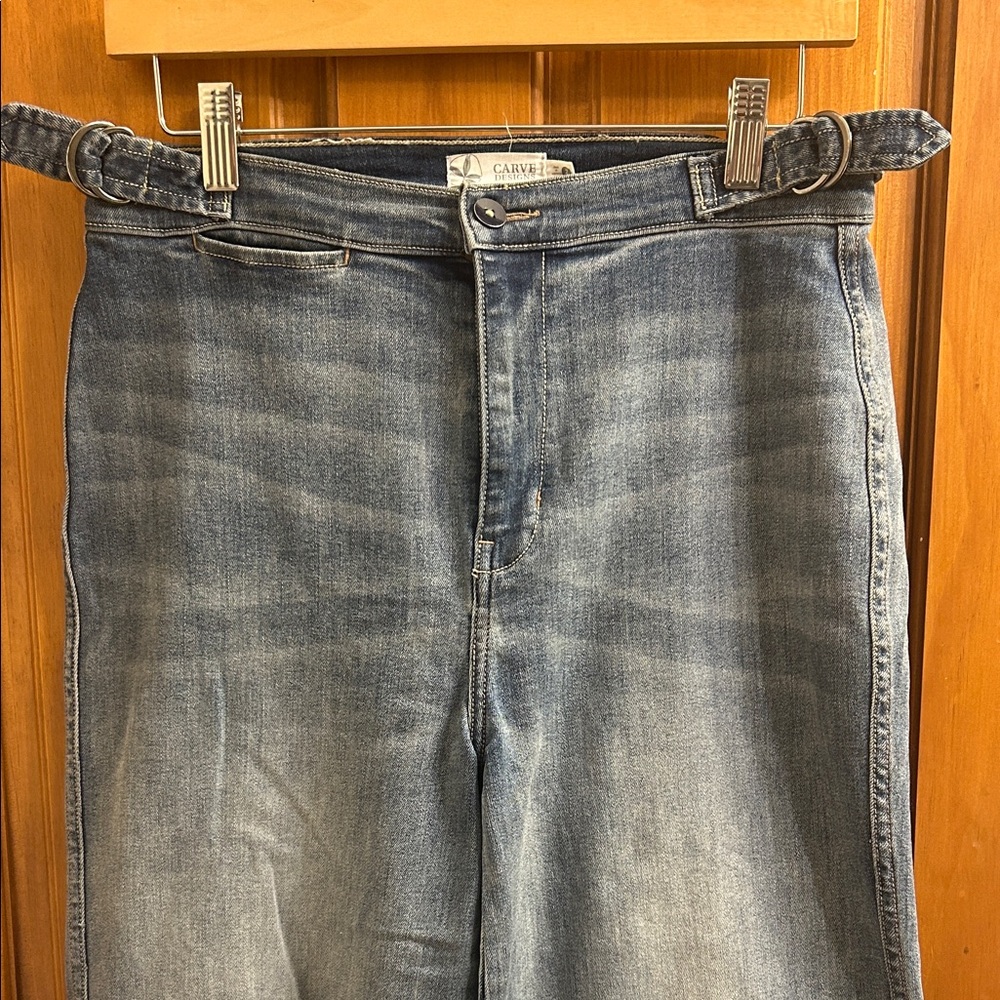 Carve Designs Blue Flare Jeans